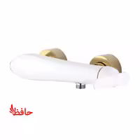 شیر توالت سمپو مدل تینوک سفید طلایی