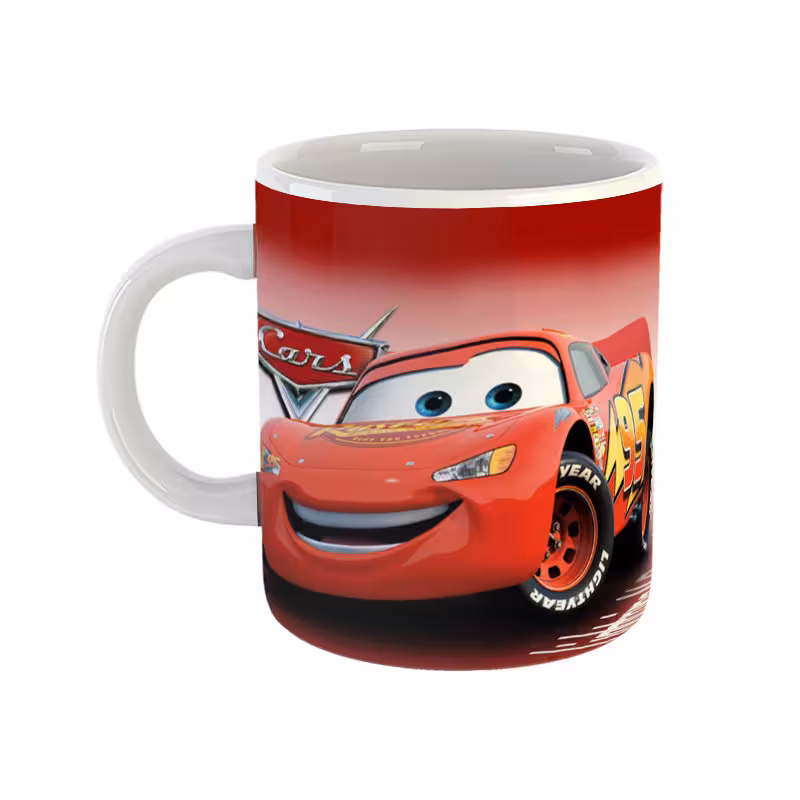 ماگ مدل ماشین مکویین طرح Cars