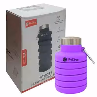 بطری سیلیکونی تاشو PROONE – PFB0011