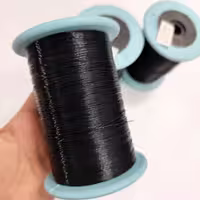 نخ ماهیگیری مشکی رول بزرگ سایز 0.5
