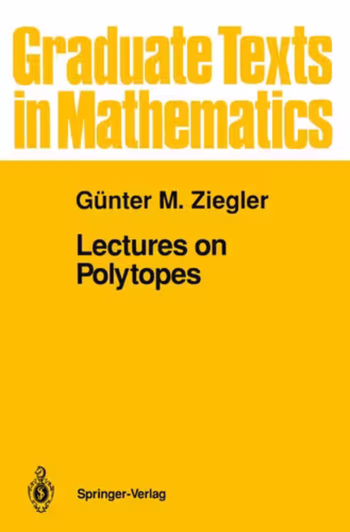 خرید و دانلود نسخه کامل کتاب Lectures on Polytopes
