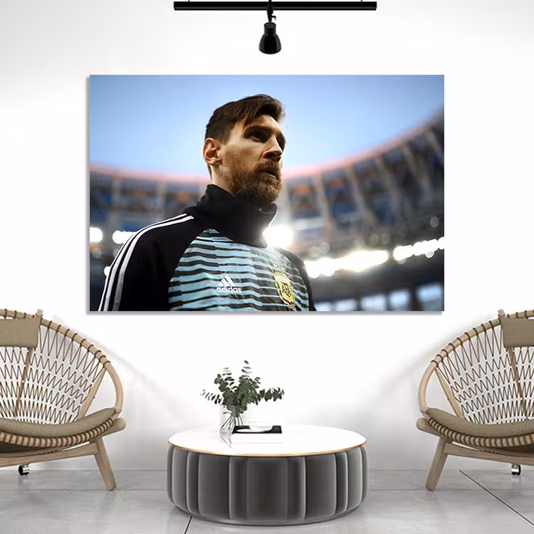 تابلو شاسی مدل مسی کد 84 | دنیای قاب