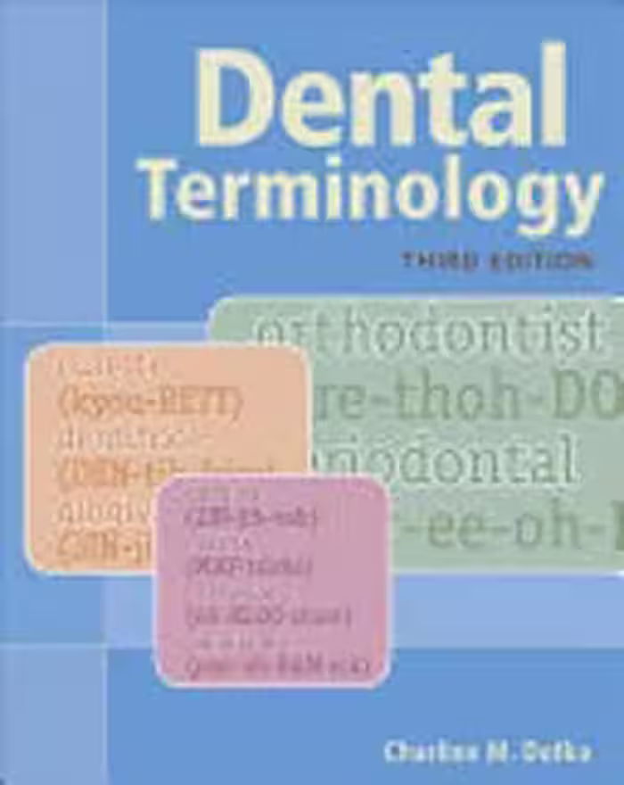 [PDF] دانلود کتاب Dental Terminology, 3rd ed, 2012