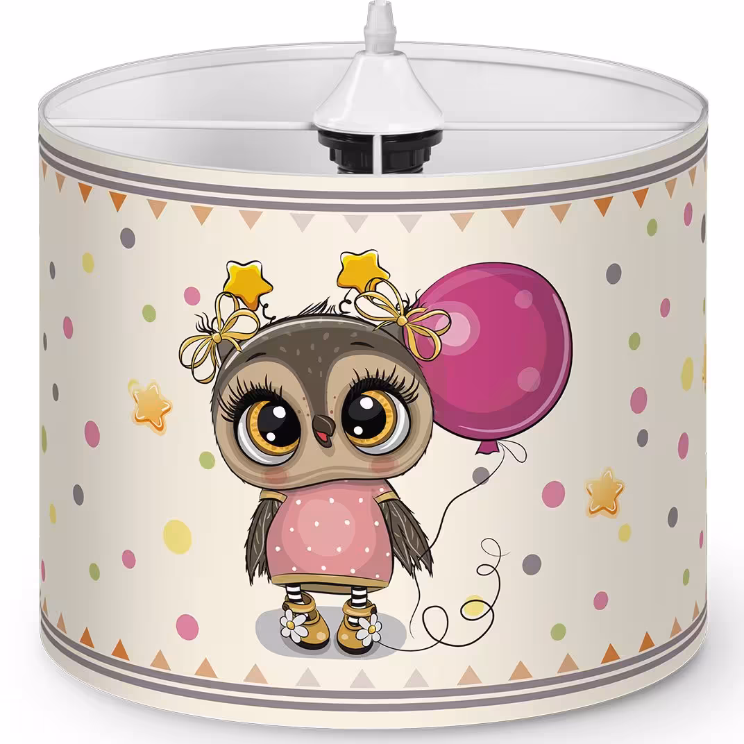 لوستر کودک   Mommy طرح جغد بالرین کد 8258