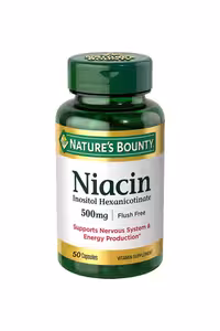 کپسول نیاسین 500 میلی گرم nature&#039;s Bounty - بسته 50 عددی