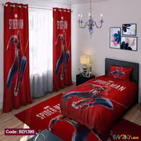 ست اتاق خواب پسرانه طرح سوپرمن کد BD1390