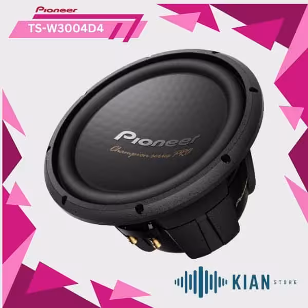 ساب ووفر خودرو پایونیر مدل TS-W3004D4
