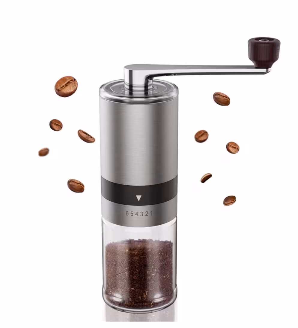 آسیاب قهوه استیل دستی استوانه ای