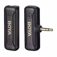 میکروفن بی سیم یقه ای بویا مدل WM3T2-M1 رابط 3.5 میلی متری