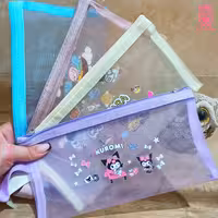 جامدادی توری سایز متوسط در چهار طرح و رنگ