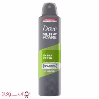 اسپری ضد تعریق آقایان داو مدل extra fresh حجم 250 میل