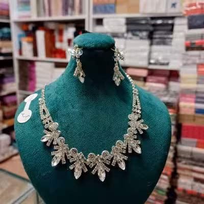 نیم سرویس استیل آبکاری جواهری