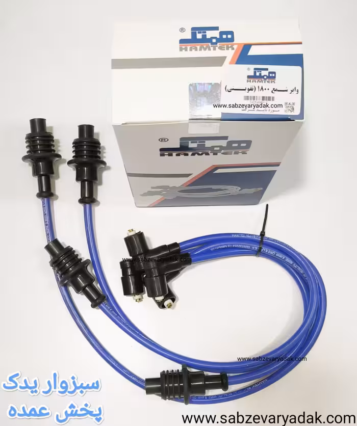وایر شمع پژو 405 تقویتی برند همتک
