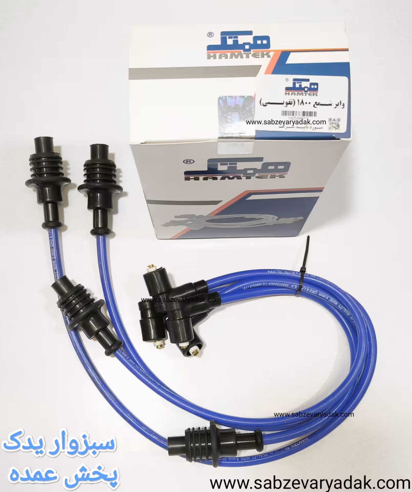 وایر شمع پژو 405 تقویتی برند همتک