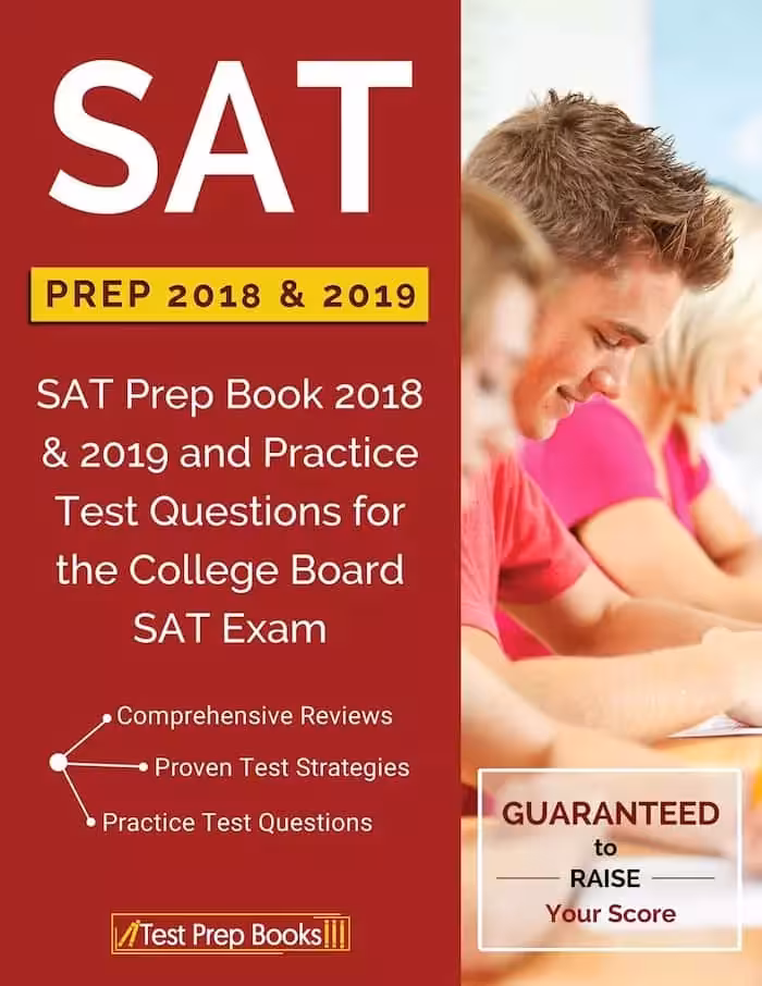 اس ای تی پریپ بوک | کتاب انگلیسی SAT Prep Book 2018 & 2019