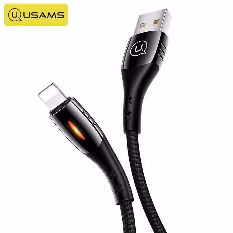 کابل لایتنینگ یوسامز قطع کن خودکار USAMS SJ344 Lightning Cable