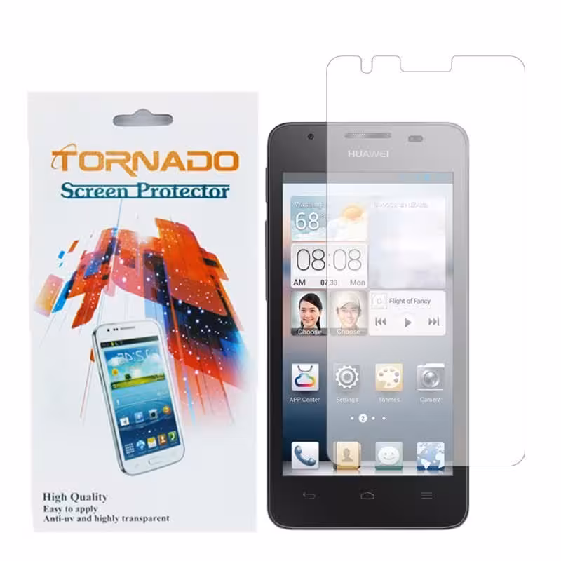 محافظ صفحه نمایش تورنادو مدل نانو گلس مناسب برای موبایل هوآوی Ascend G510