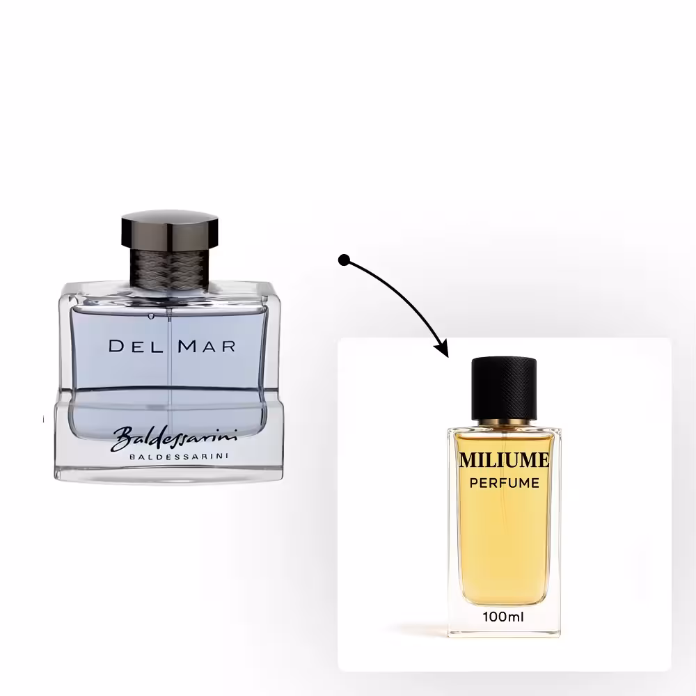 اسانس عطر Baldessarini Del Mar برند RenneTouch - کد 1608 - بالدسارینی دل مار 100ML - میلیوم پرفیوم