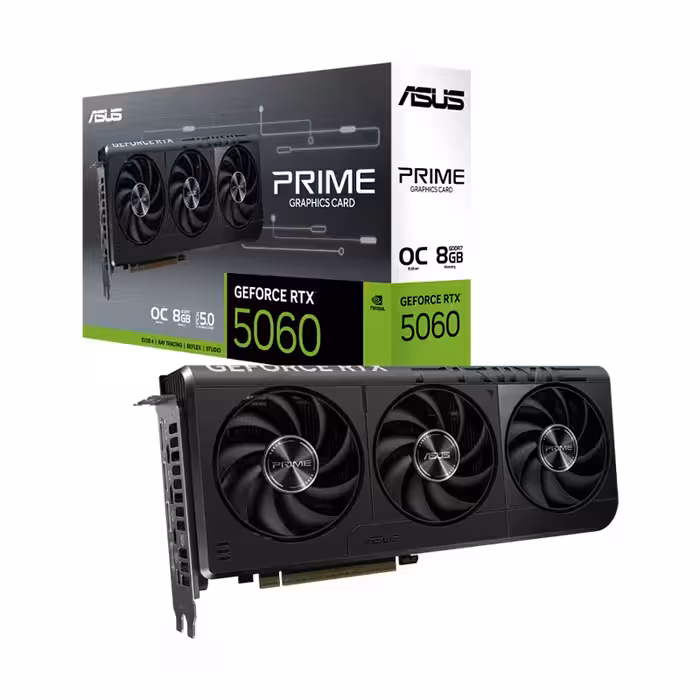 کارت گرافیک ایسوس PRIME GeForce RTX 5060 8GB OC Edition