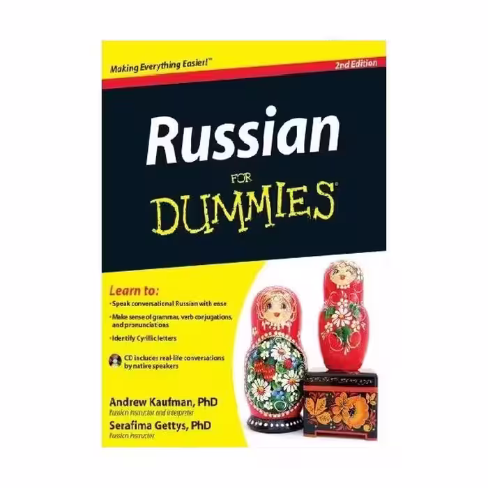 Russian For Dummies 2nd Edition راشن فور دامیز ویرایش دوم