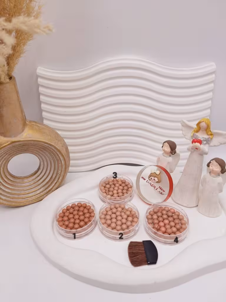 رژ گونه توپ توپی ترند طرح دختر کد 0932