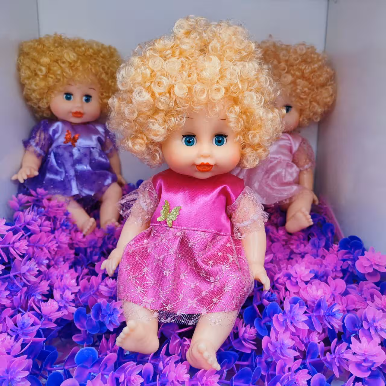 عروسک بیبی مو فر