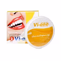 پودر سفید کننده دندان پرتقال وی وانVi-One Whitening Toothpowder Orange