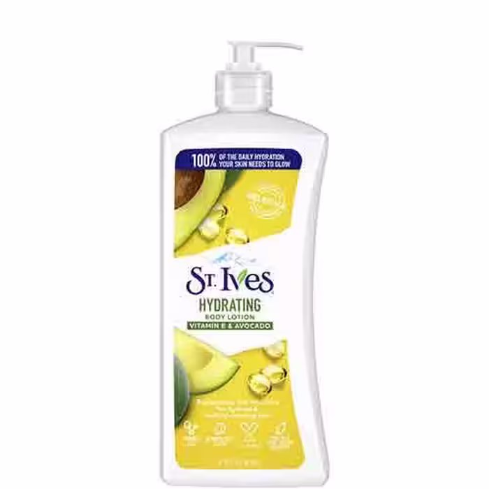لوسیون بدن سنت ایوز St. Ives VITAMIN E & AVOCADO با عصاره آووکادو 621 میل