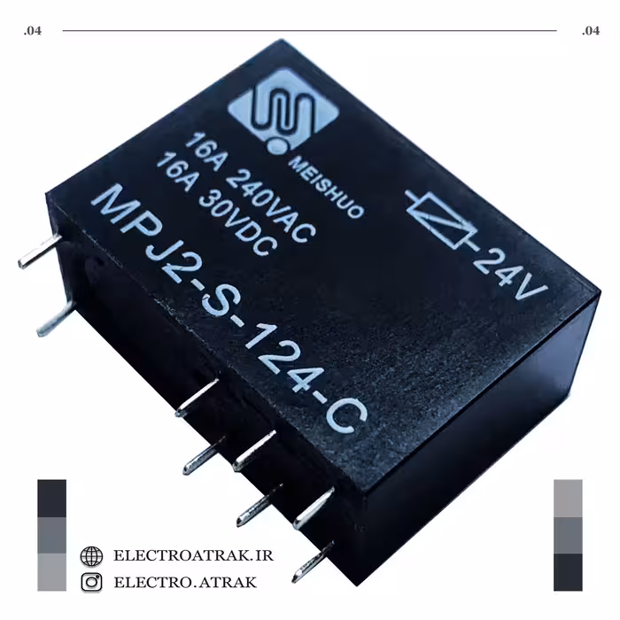 رله 24 ولت تک کنتاکت