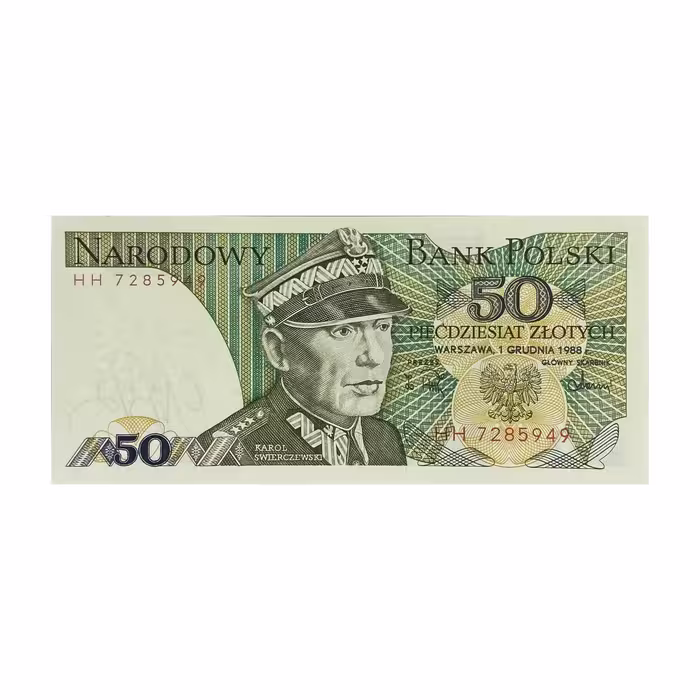 اسکناس 50 زلوتی لهستان