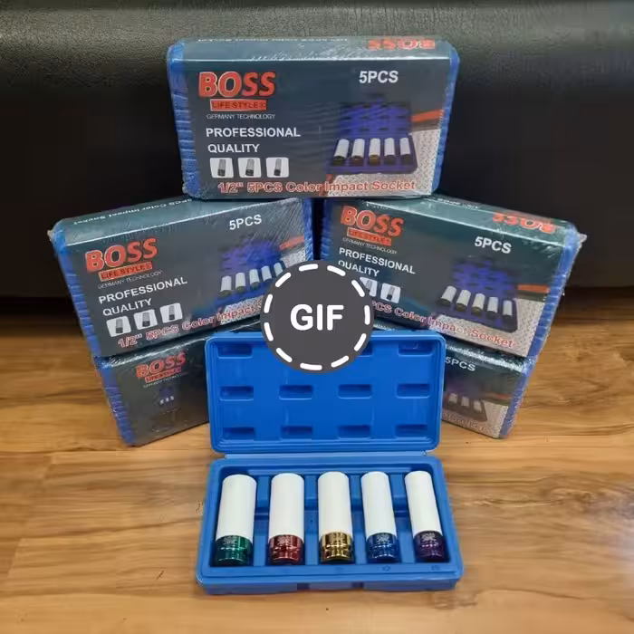 مجموعه بکس شمع 5 عددی صنعتی باس مدل bs5