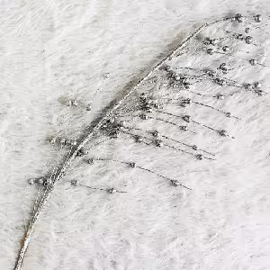 شاخه گل تزئین درخت کریسمس 70 سانت کد 511