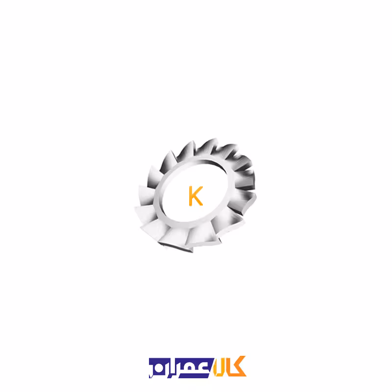واشر خورشیدی خارجی سایز 8 میلی متر