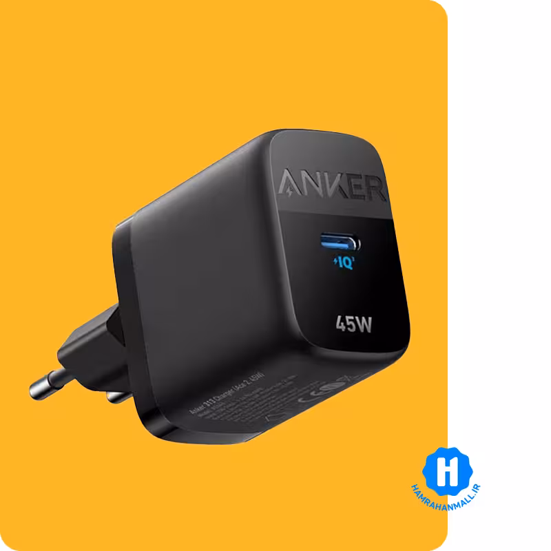 شارژر دیواری انکر مدل Anker 313 A2643G11 با توان 45 وات
