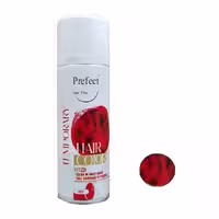 اسپری رنگ مو موقت پرفکت شماره 05 رنگ RED حجم 150 میل