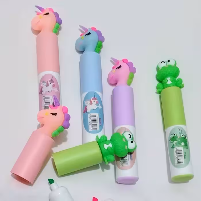 ماژیک علامت زن فسفری یونیکورن  ماژیک هایلایتر اسب تک شاخ   ماژیک هایلایتر فانتزی ماژیک