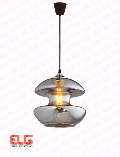 چراغ آویز سقفی شیشه ای مدل EL-1773