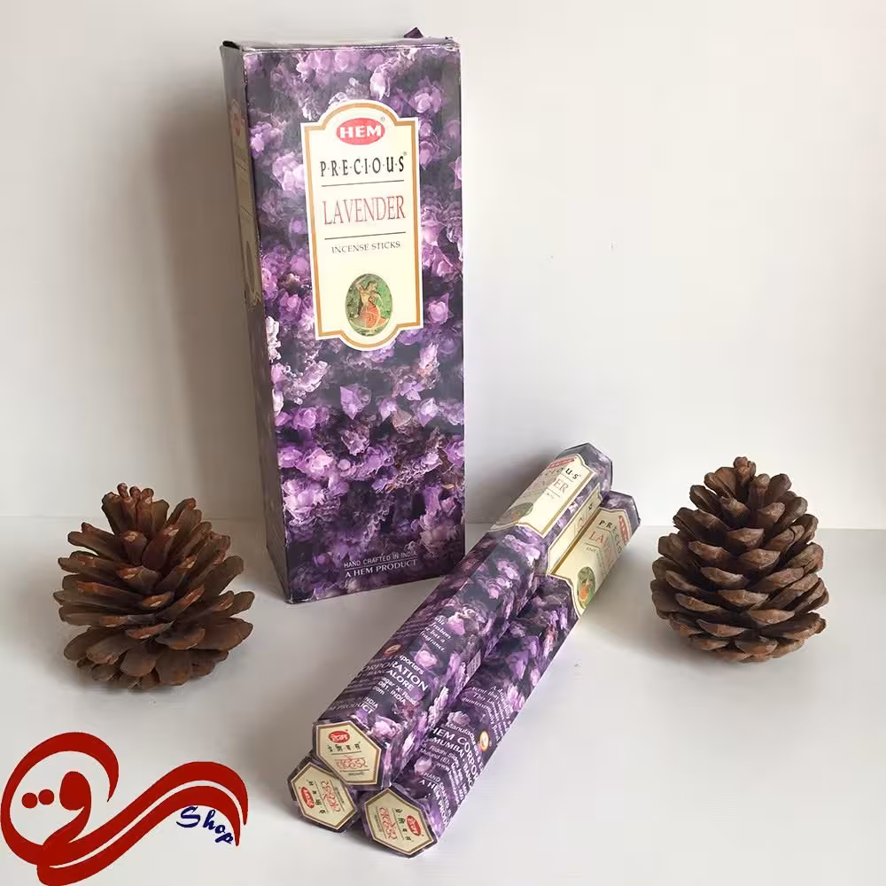 عود شاخه ای اسطوخدوس هم HEM Lavender Incense Sticks