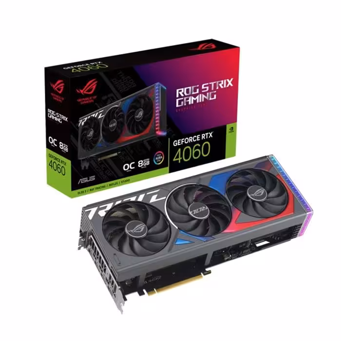 کارت گرافیک ایسوس ROG Strix GeForce RTX 4060 OC 8GB Gaming