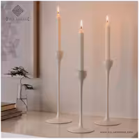 شمعدان سفید ایکیا مدل Blomster