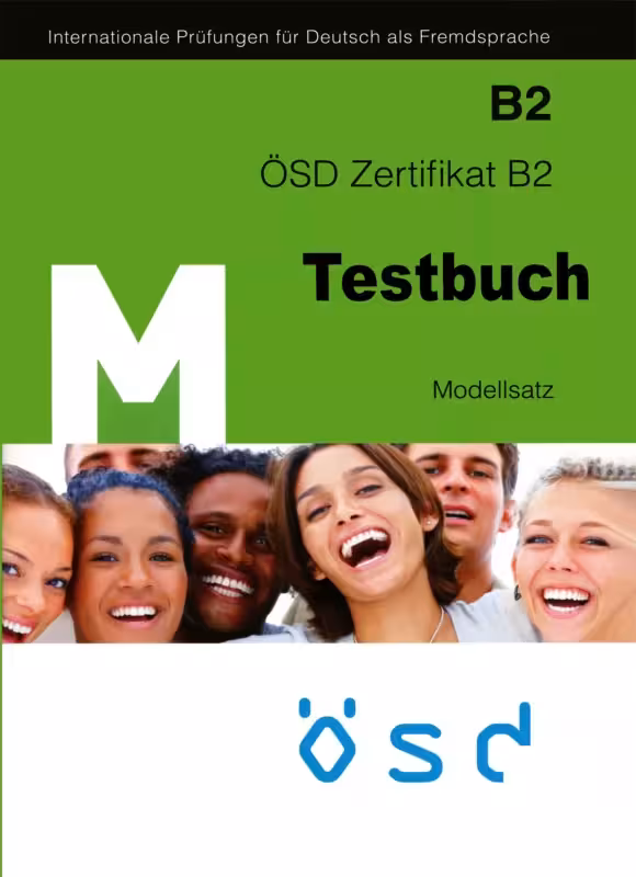 او اس دی زرتیفیکات تست بوخ B2 | کتاب تست آزمون آلمانی M OSD Zertifikat B2 – Modellsatz Testbuch