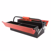 جعبه ابزار فلزی 50 سانت 2 طبقه مدل 4708 آروا