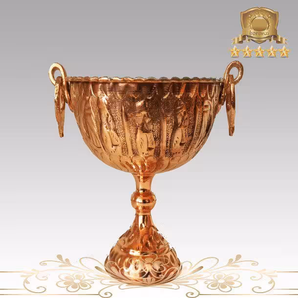 شکلات-خوری-پایه-دار -مسی