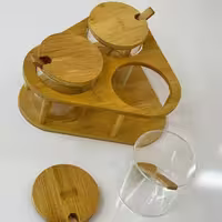 ست سه تکه ادویه خوری سرامیکی
