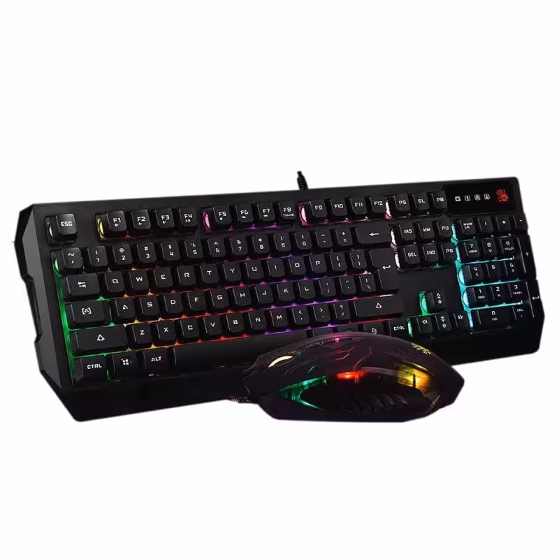 موس و کیبورد ای فورتک سری بلادی مدل a4tech Q1300