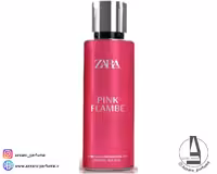 بادی اسپلش زنانه زارا zara رایحه PINK FLAMBE حجم 250 میل
