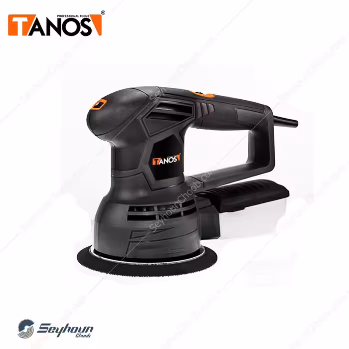 سنباده لرزان گرد 150 میلی متر 450 وات تانوس مدل TANOS ES-1545