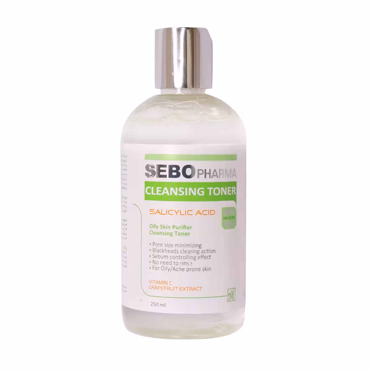 تونر پاک کننده پوست چرب سبوفارما مای فارما 250 میلی لیتر ـ My Pharma Sebo Pharma Cleansing Toner For Oily Hair ـ مای