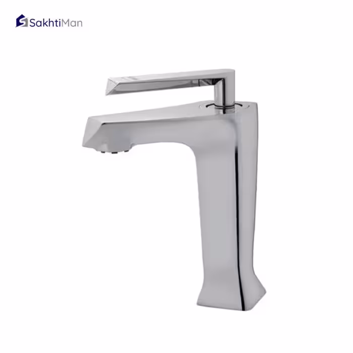 شیر روشویی درخشان مدل برک