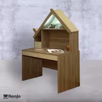 میز تحریر با کتابخانه کومه